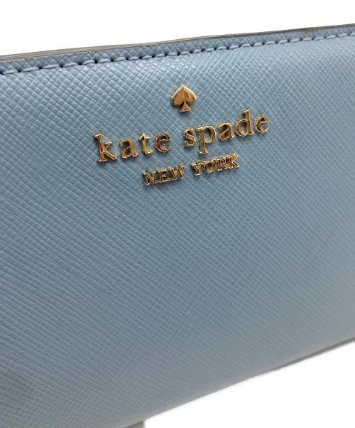 Kate Spade（ケイトスペード）Kate Spade (ケイトスペード) 長財布 スカイブルーの古着・服飾アイテム