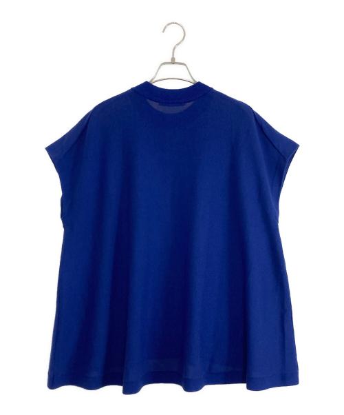 Curensology（カレンソロジー）Curensology (カレンソロジー) ニットフレアトップス ネイビー サイズ:Fの古着・服飾アイテム