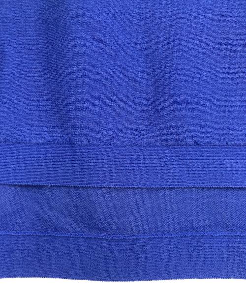 Curensology（カレンソロジー）Curensology (カレンソロジー) ニットフレアトップス ネイビー サイズ:Fの古着・服飾アイテム