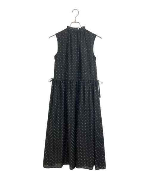 To b. by agnes b.（トゥービー バイ アニエスベー）To b. by agnes b. (トゥービー バイ アニエスベー) To b. by agnes b.（トゥービー バイ アニエスベー）ノースリーブワンピース ブラック サイズ:36の古着・服飾アイテム