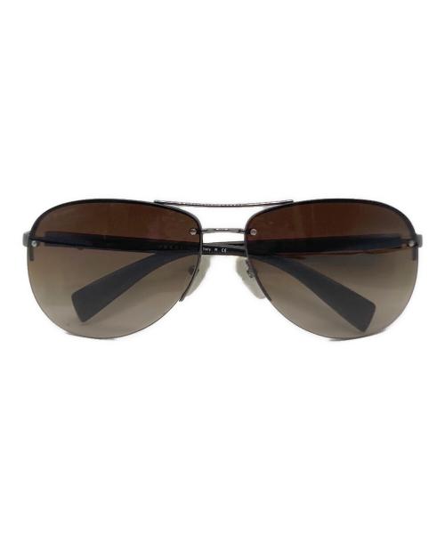 PRADA（プラダ）PRADA (プラダ) PRADA サングラス ブラウンの古着・服飾アイテム