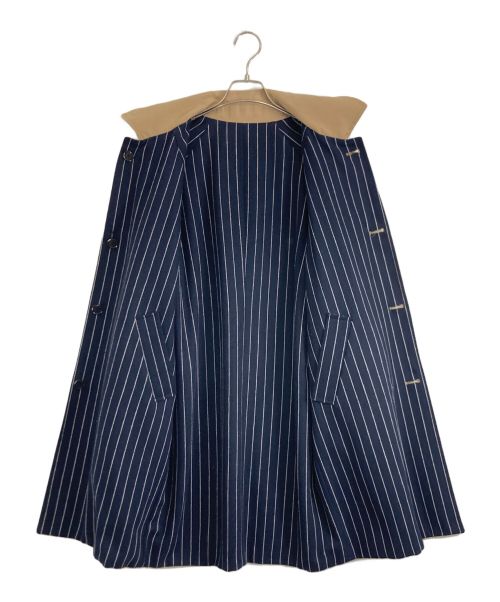 GOTHAM NYC（ゴッサム ニューヨーク）GOTHAM NYC (ゴッサム ニューヨーク) GOTHAM NYC リバーシブルステンカラーコート カーキ サイズ:Lの古着・服飾アイテム