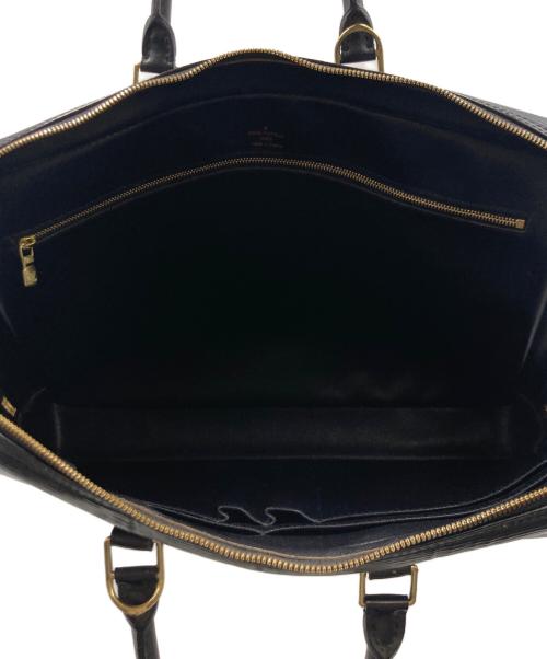LOUIS VUITTON（ルイ ヴィトン）LOUIS VUITTON (ルイ ヴィトン) LOUIS VUITTON（ルイ ヴィトン）ポルト ドキュマン・ヴォワヤージュ ノワール　ブリーフケース ブラックの古着・服飾アイテム