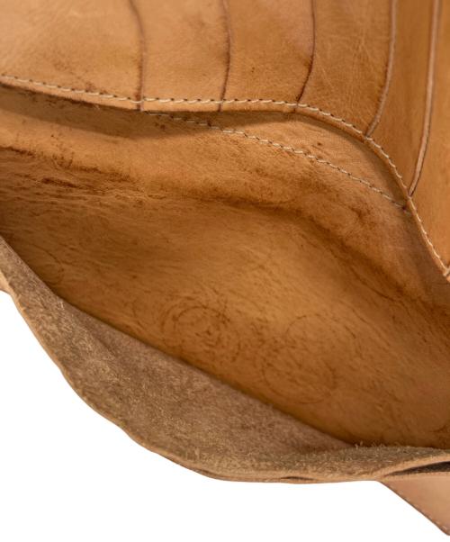 IL BISONTE（イル ビゾンテ）IL BISONTE (イル ビゾンテ) スクエアロングウォレット ブラウンの古着・服飾アイテム