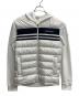MONCLER（モンクレール）の古着「ダウンジャケット」｜ホワイト×ネイビー