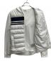 中古・古着 MONCLER (モンクレール) ダウンジャケット ホワイト×ネイビー サイズ:L：50000円