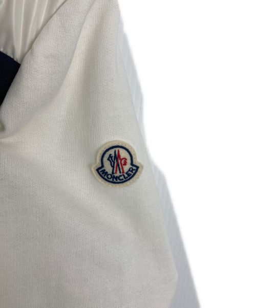 MONCLER（モンクレール）MONCLER (モンクレール) ダウンジャケット ホワイト サイズ:Lの古着・服飾アイテム