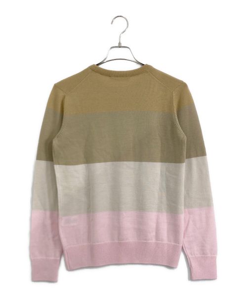 maison kitsune（メゾンキツネ）maison kitsune (メゾンキツネ) MAISON KITSUNE ニット セーター マルチカラー サイズ:XXSの古着・服飾アイテム