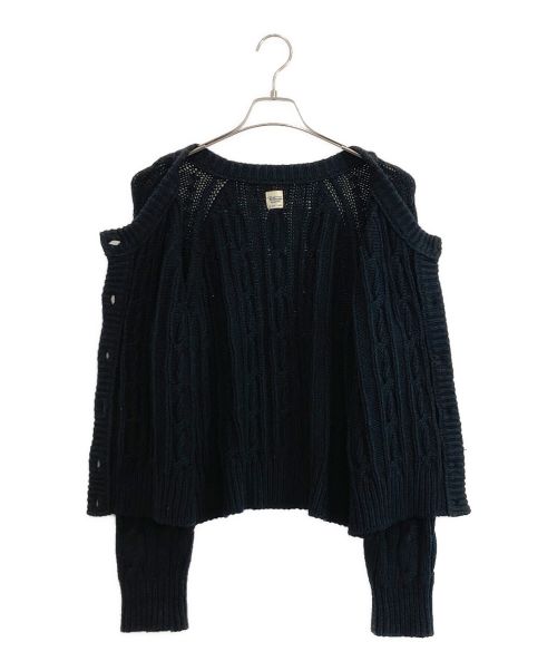 Ron Herman（ロンハーマン）Ron Herman (ロンハーマン) Ron Herman ニットカーディガン ネイビー サイズ:XSの古着・服飾アイテム