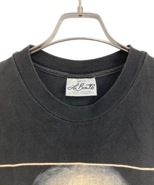 LARRY LABONTE（-）LARRY LABONTE (-) LARRY LABONTE ヴィンテージTシャツ ブラック サイズ:MEDIUMの古着・服飾アイテム