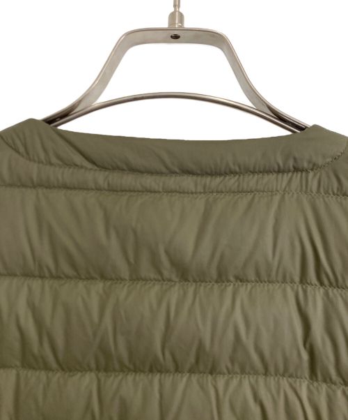 DANTON（ダントン）DANTON (ダントン) DANTON（ダントン）V Neck Inner Down Long Jacket グリーン サイズ:36の古着・服飾アイテム