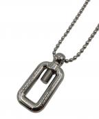 Calvin Kleinカルバンクライン）の古着「Calvin Klein（カルバンクライン）ネックレス」｜シルバー