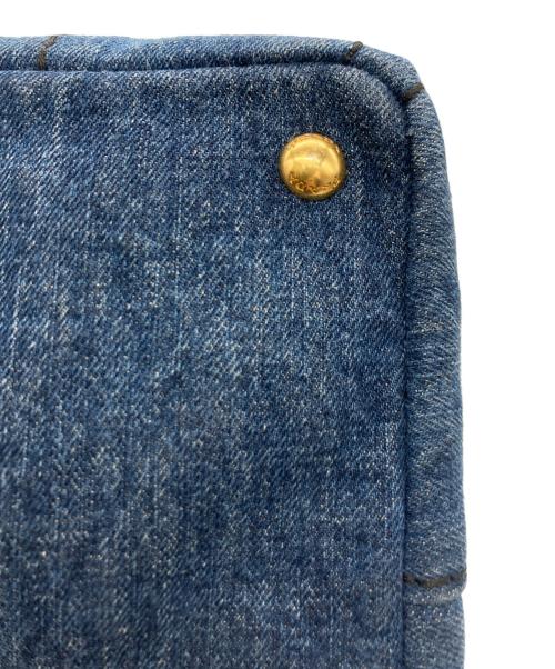 PRADA（プラダ）PRADA (プラダ) PRADA カナパ ハンドバッグ トートバッグ インディゴの古着・服飾アイテム