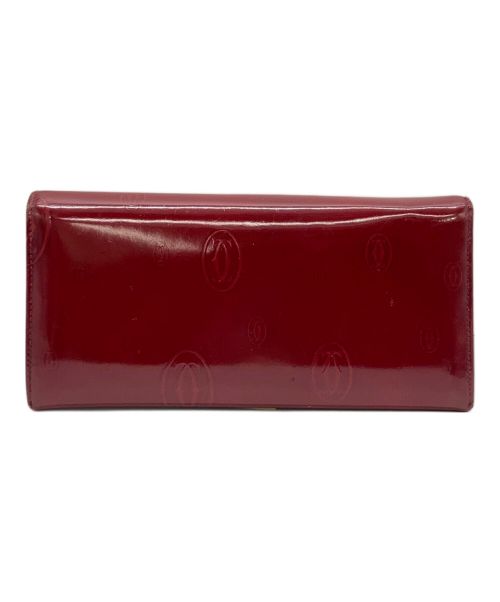 Cartier（カルティエ）Cartier (カルティエ) Cartier ハッピーバースデー 長財布 レッドの古着・服飾アイテム
