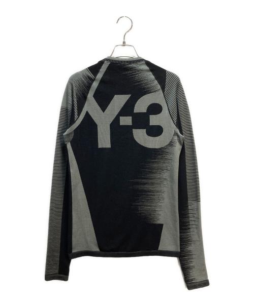 Y-3（ワイスリー）Y-3 (ワイスリー) Y-3 M ENG LS BASE ブラック サイズ:Sの古着・服飾アイテム