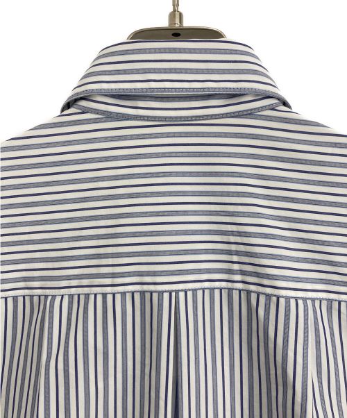 FUMITO GANRYU（フミトガンリュウ）FUMITO GANRYU (フミトガンリュウ) FUMITO GANRYU ミリタリードッキングシャツ ブルー サイズ:表記なしの古着・服飾アイテム