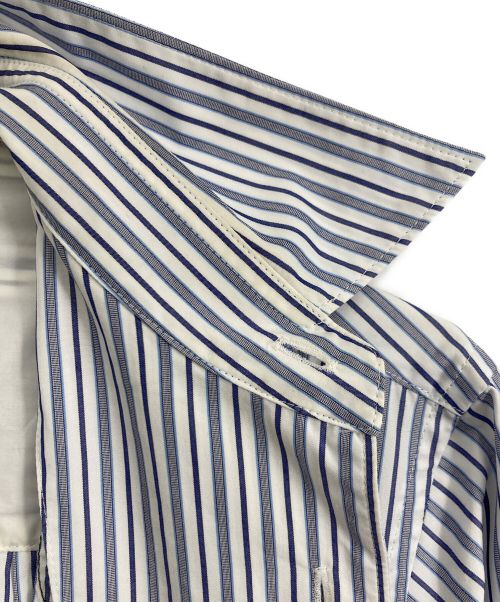 FUMITO GANRYU（フミトガンリュウ）FUMITO GANRYU (フミトガンリュウ) FUMITO GANRYU ミリタリードッキングシャツ ブルー サイズ:表記なしの古着・服飾アイテム