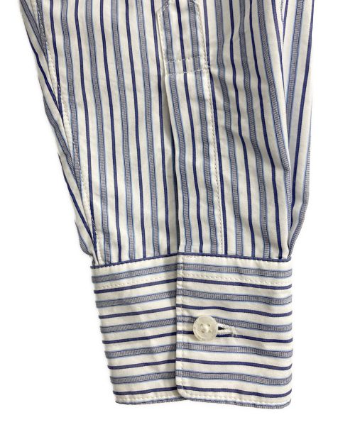 FUMITO GANRYU（フミトガンリュウ）FUMITO GANRYU (フミトガンリュウ) FUMITO GANRYU ミリタリードッキングシャツ ブルー サイズ:表記なしの古着・服飾アイテム