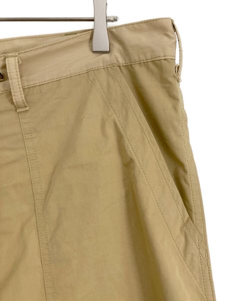 FUMITO GANRYU（フミトガンリュウ）FUMITO GANRYU (フミトガンリュウ) Warm up beker pants ベージュ サイズ:3の古着・服飾アイテム