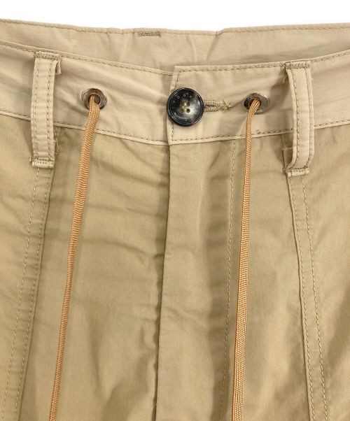 FUMITO GANRYU（フミトガンリュウ）FUMITO GANRYU (フミトガンリュウ) Warm up beker pants ベージュ サイズ:3の古着・服飾アイテム