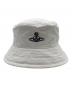 Vivienne Westwood（ヴィヴィアンウエストウッド）の古着「Vivienne Westwood（ヴィヴィアンウエストウッド）バケットハット」｜ホワイト
