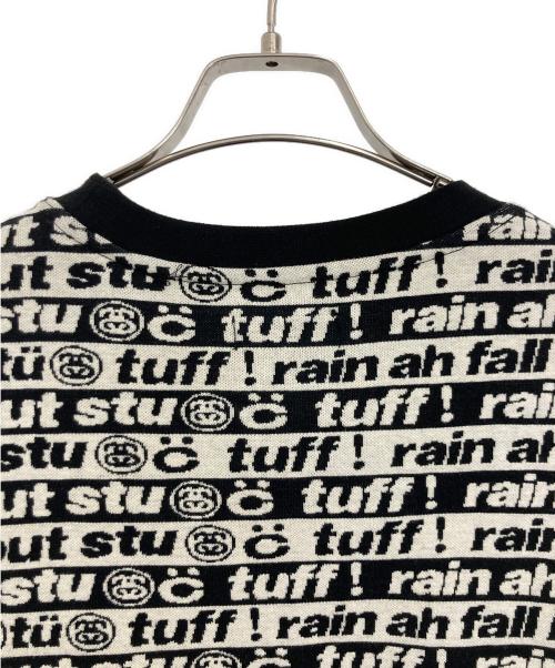 stussy（ステューシー）stussy (ステューシー) Cactus Plant Flea Market (カクタスプラントフリーマーケット) stussy × CACTUS PLANT FLEA MARKET Tシャツ ホワイト×ブラック サイズ:Lの古着・服飾アイテム