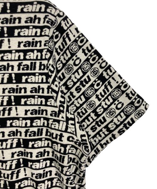 stussy（ステューシー）stussy (ステューシー) Cactus Plant Flea Market (カクタスプラントフリーマーケット) stussy × CACTUS PLANT FLEA MARKET Tシャツ ホワイト×ブラック サイズ:Lの古着・服飾アイテム