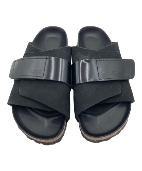 BIRKENSTOCK（ビルケンシュトック）BIRKENSTOCK (ビルケンシュトック) Kyoto Nubuk Leather Black ブラック サイズ:23の古着・服飾アイテム