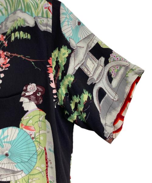 Sun Surf（サンサーフ）Sun Surf (サンサーフ) SUN SURF S.HATA SHOTEN MAIKO ブラック サイズ:XSの古着・服飾アイテム