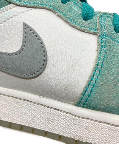 NIKE（ナイキ）NIKE (ナイキ) スニーカー ホワイト×グリーン サイズ:24の古着・服飾アイテム