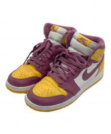 NIKE（ナイキ）の古着「ハイカットスニーカー」｜ホワイト×パープル