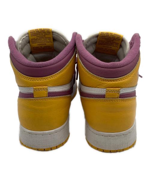 NIKE（ナイキ）NIKE (ナイキ) ハイカットスニーカー ホワイト×パープル サイズ:24の古着・服飾アイテム