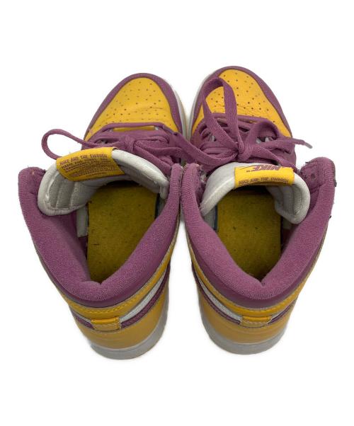 NIKE（ナイキ）NIKE (ナイキ) ハイカットスニーカー ホワイト×パープル サイズ:24の古着・服飾アイテム