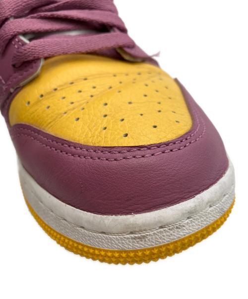 NIKE（ナイキ）NIKE (ナイキ) ハイカットスニーカー ホワイト×パープル サイズ:24の古着・服飾アイテム