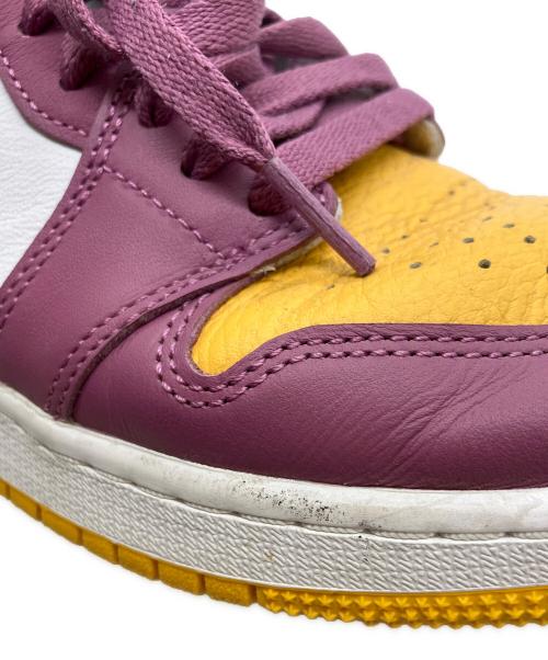 NIKE（ナイキ）NIKE (ナイキ) ハイカットスニーカー ホワイト×パープル サイズ:24の古着・服飾アイテム