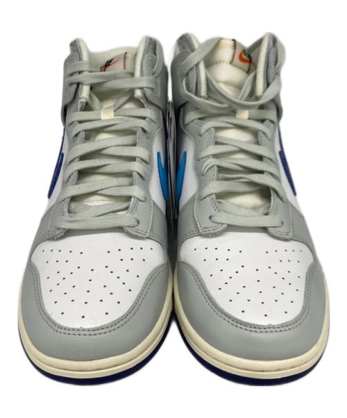NIKE（ナイキ）NIKE (ナイキ) DUNK HI RETRO SE ホワイト×グレー サイズ:28cmの古着・服飾アイテム