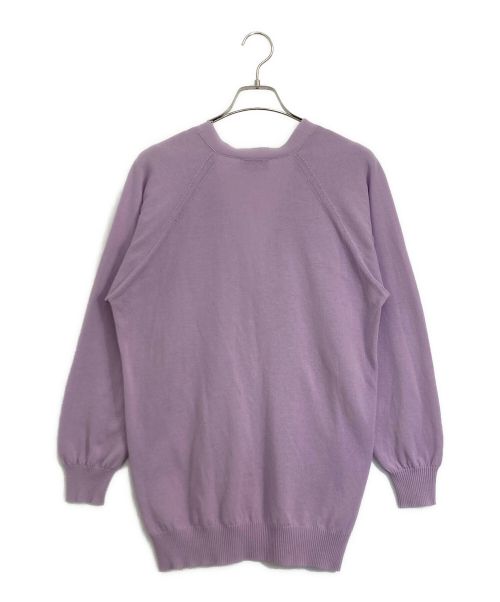 KENZO（ケンゾー）KENZO (ケンゾー) KENZO ニットカーディガン バイオレット サイズ:XSの古着・服飾アイテム