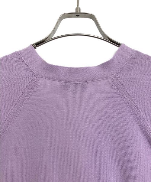 KENZO（ケンゾー）KENZO (ケンゾー) KENZO ニットカーディガン バイオレット サイズ:XSの古着・服飾アイテム