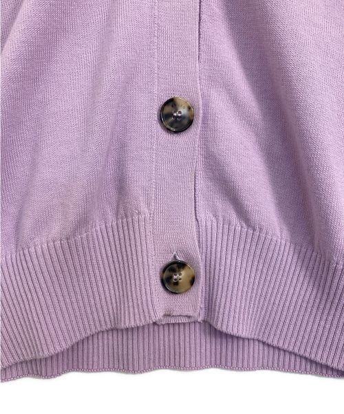 KENZO（ケンゾー）KENZO (ケンゾー) KENZO ニットカーディガン バイオレット サイズ:XSの古着・服飾アイテム