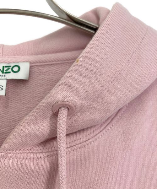 KENZO（ケンゾー）KENZO (ケンゾー) KENZO ロゴパーカー ピンク サイズ:XSの古着・服飾アイテム