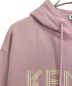 中古・古着 KENZO (ケンゾー) KENZO ロゴパーカー ピンク サイズ:XS：9000円