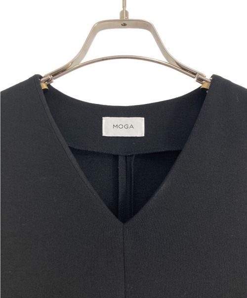 MOGA（モガ）MOGA (モガ) MOGA ウールポンチワンピース ブラック サイズ:2の古着・服飾アイテム