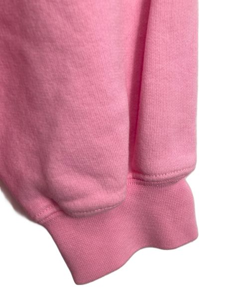 MSGM（エムエスジーエム）MSGM (エムエスジーエム) Posters (-) Alessandro Calabreseアートプリント スウェットパーカー ピンク サイズ:Sの古着・服飾アイテム