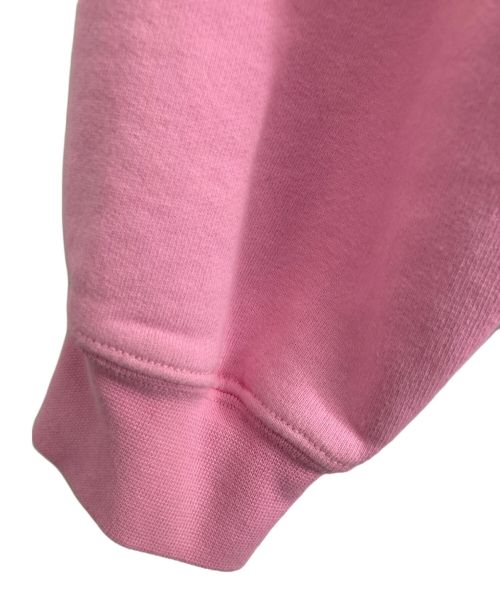 MSGM（エムエスジーエム）MSGM (エムエスジーエム) Posters (-) Alessandro Calabreseアートプリント スウェットパーカー ピンク サイズ:Sの古着・服飾アイテム