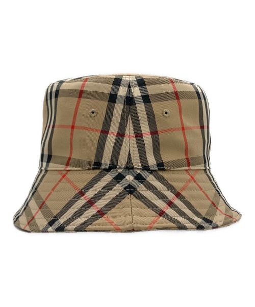 BURBERRY（バーバリー）BURBERRY (バーバリー) BURBERRY バケットハット ベージュ サイズ:Mの古着・服飾アイテム
