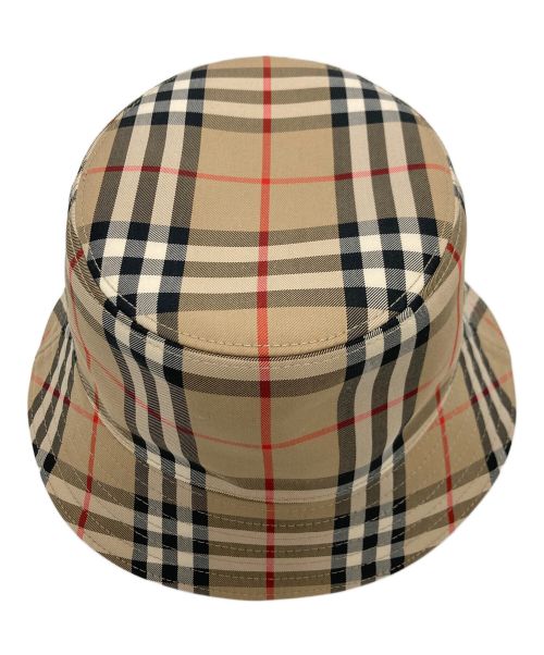 BURBERRY（バーバリー）BURBERRY (バーバリー) BURBERRY バケットハット ベージュ サイズ:Mの古着・服飾アイテム