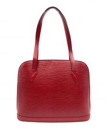 LOUIS VUITTON（ルイ ヴィトン）の古着「LOUIS VUITTON (ルイ ヴィトン) トートバッグ」｜レッド