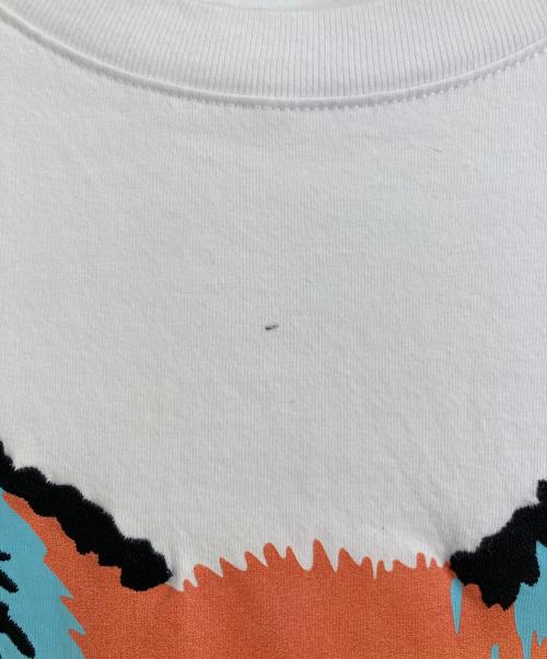 maison kitsune（メゾンキツネ）maison kitsune (メゾンキツネ) MAISON KITSUNE グラフィック Tシャツ ホワイト サイズ:XSの古着・服飾アイテム