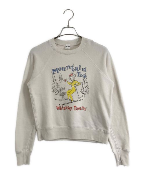 RE/DONE（リダン）RE/DONE (リダン) RE/DONE Whiskey Tavern スウェット ホワイト サイズ:XSの古着・服飾アイテム