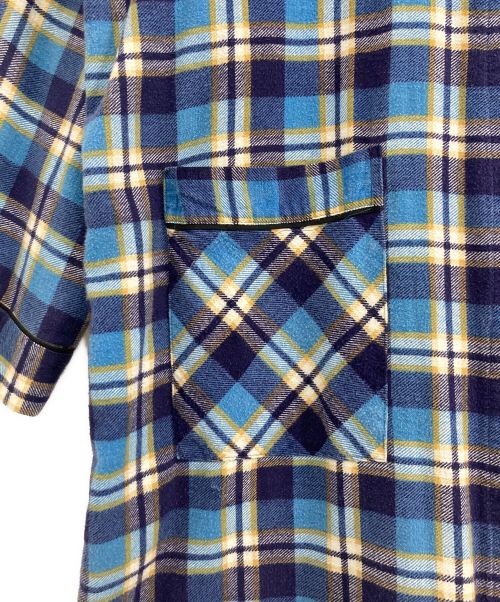 MONTGOMERY WARD（モンゴメリーワード）MONTGOMERY WARD (モンゴメリーワード) MONTGOMERY WARD ロングカーディガン ブルー サイズ:Lの古着・服飾アイテム